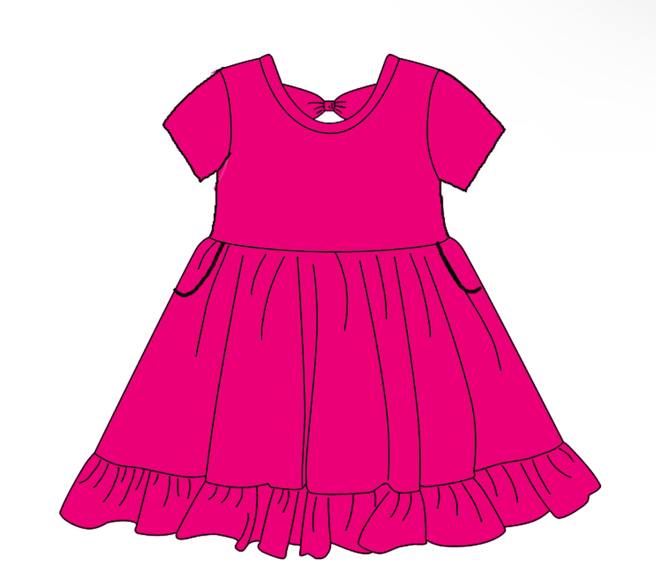 Taffy Hot Pink Solid Collection