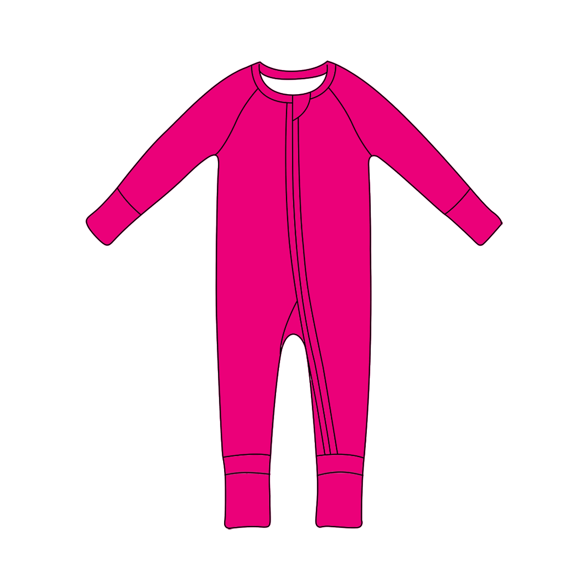 Taffy Hot Pink Solid Collection