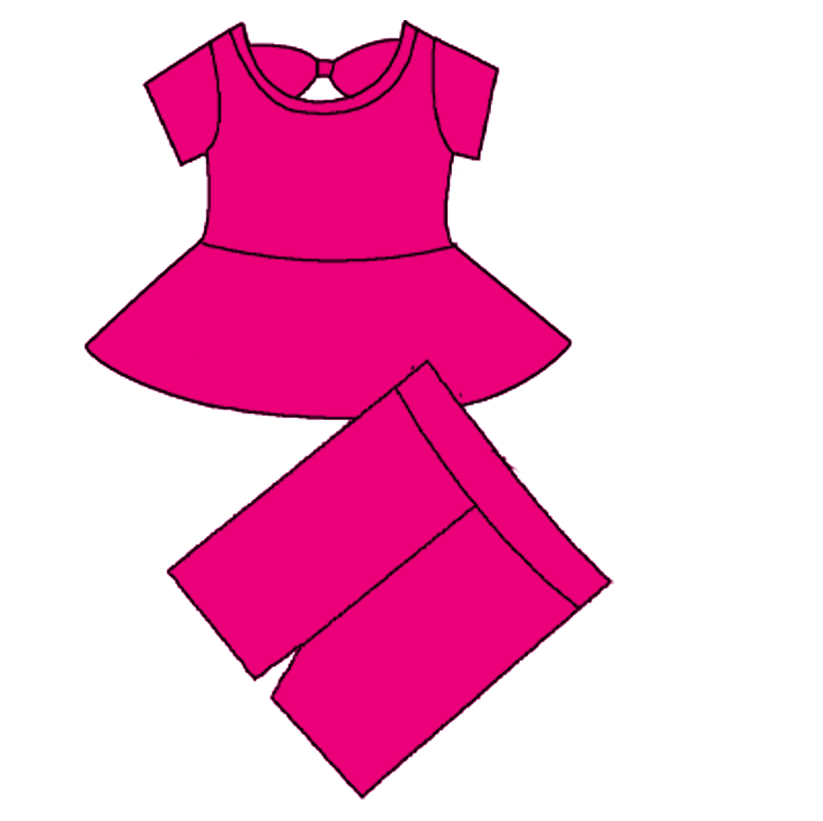Taffy Hot Pink Solid Collection