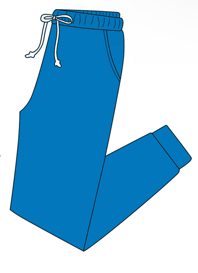 Pacific Blue Adult Solid Collection