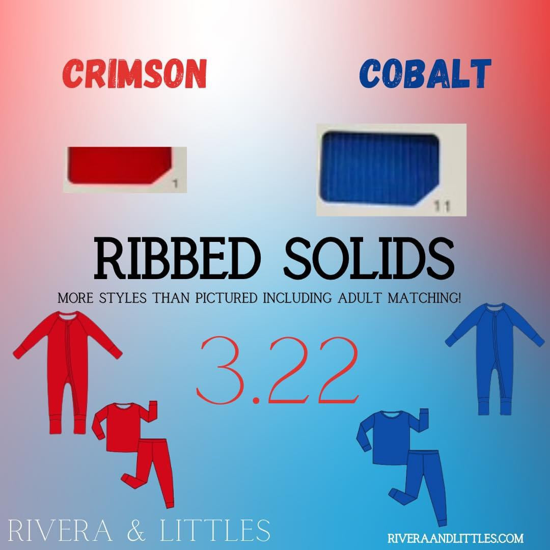 Cobalt Ribbed Collection π