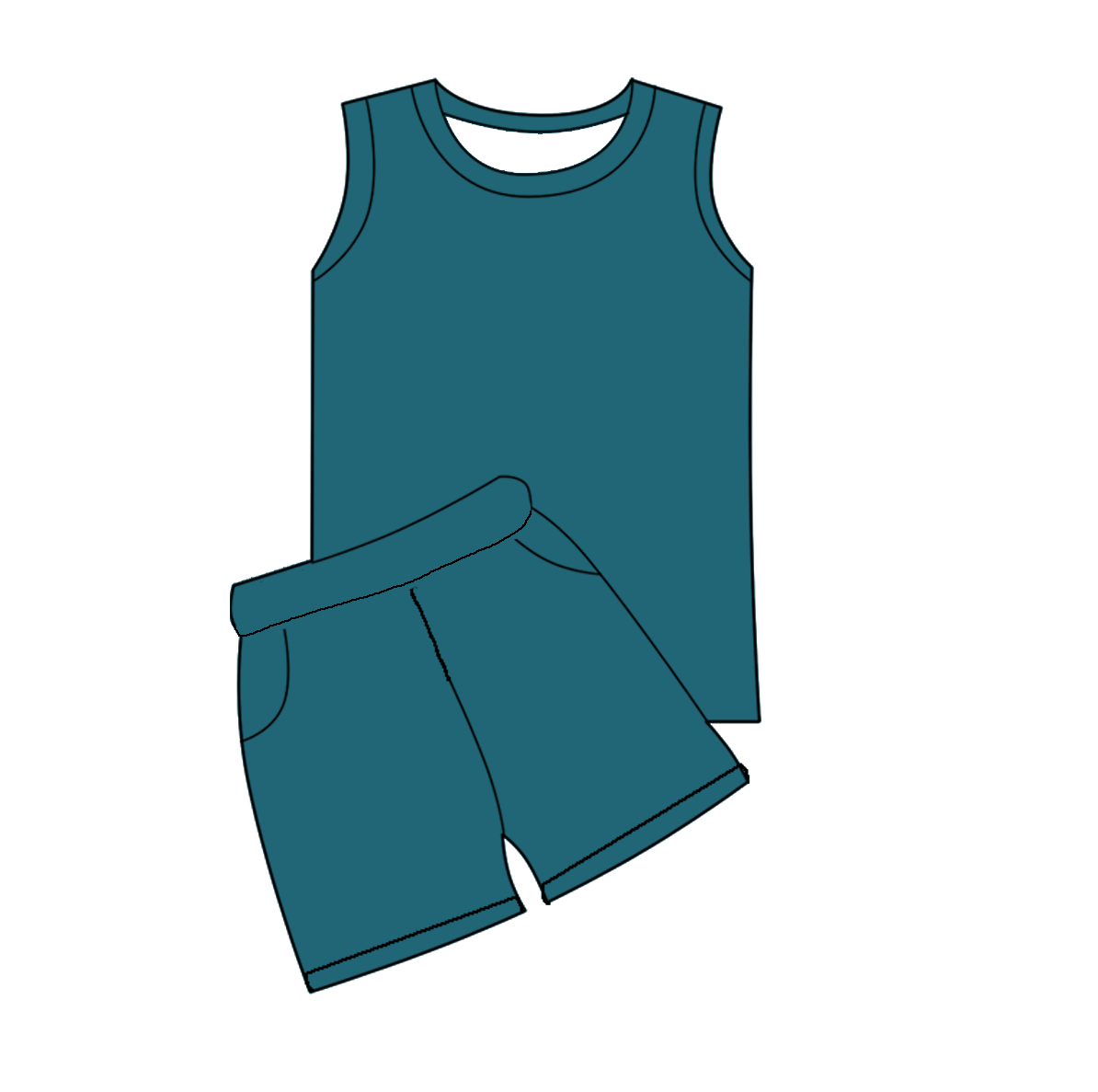 Bold Turquoise Solid Collection