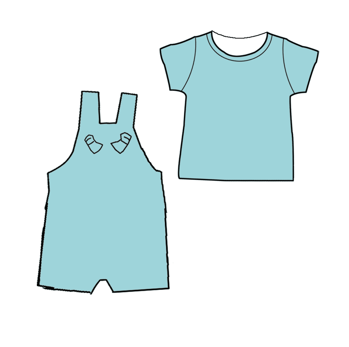 Sky Blue Solid Collection