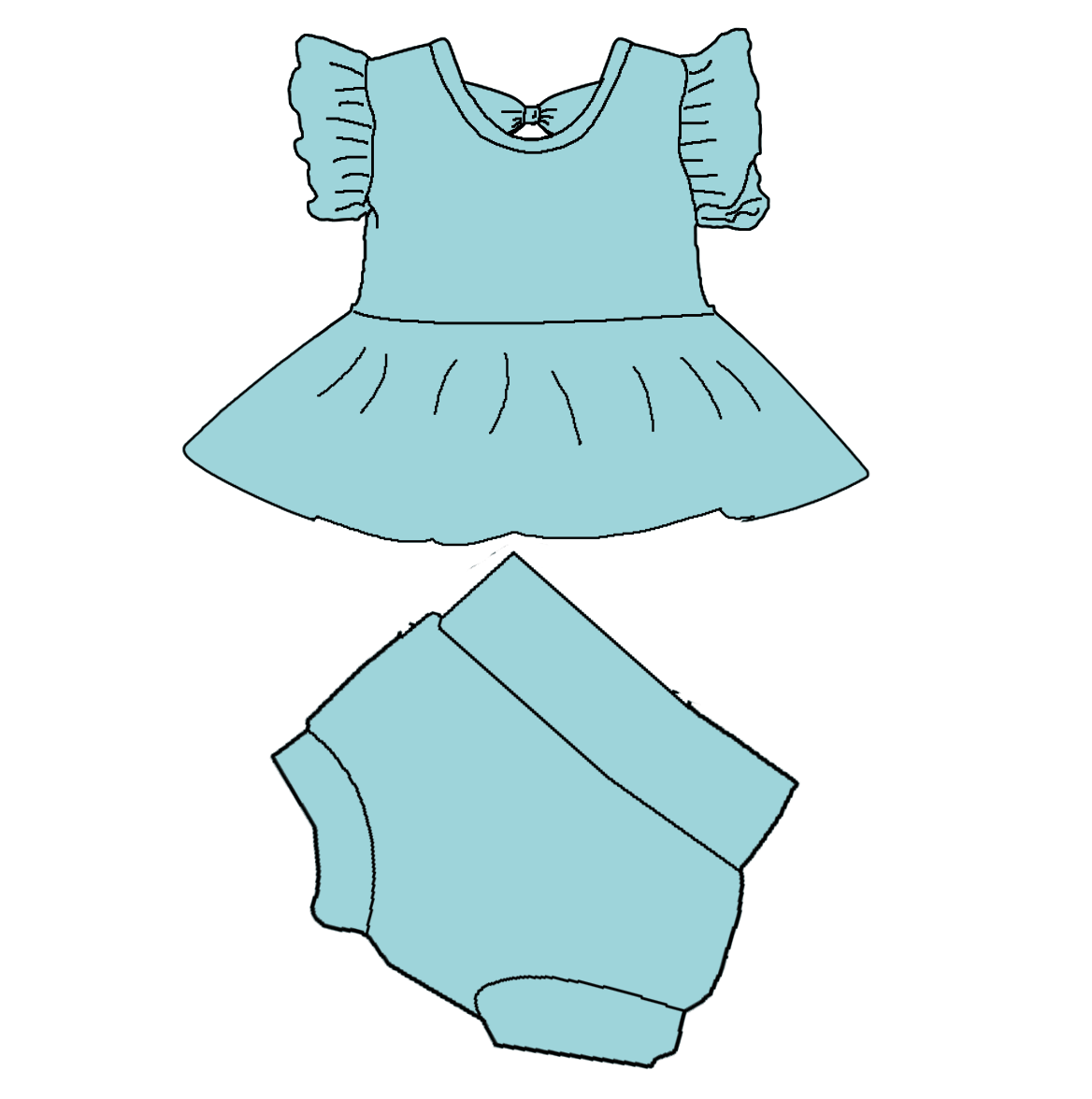 Sky Blue Solid Collection