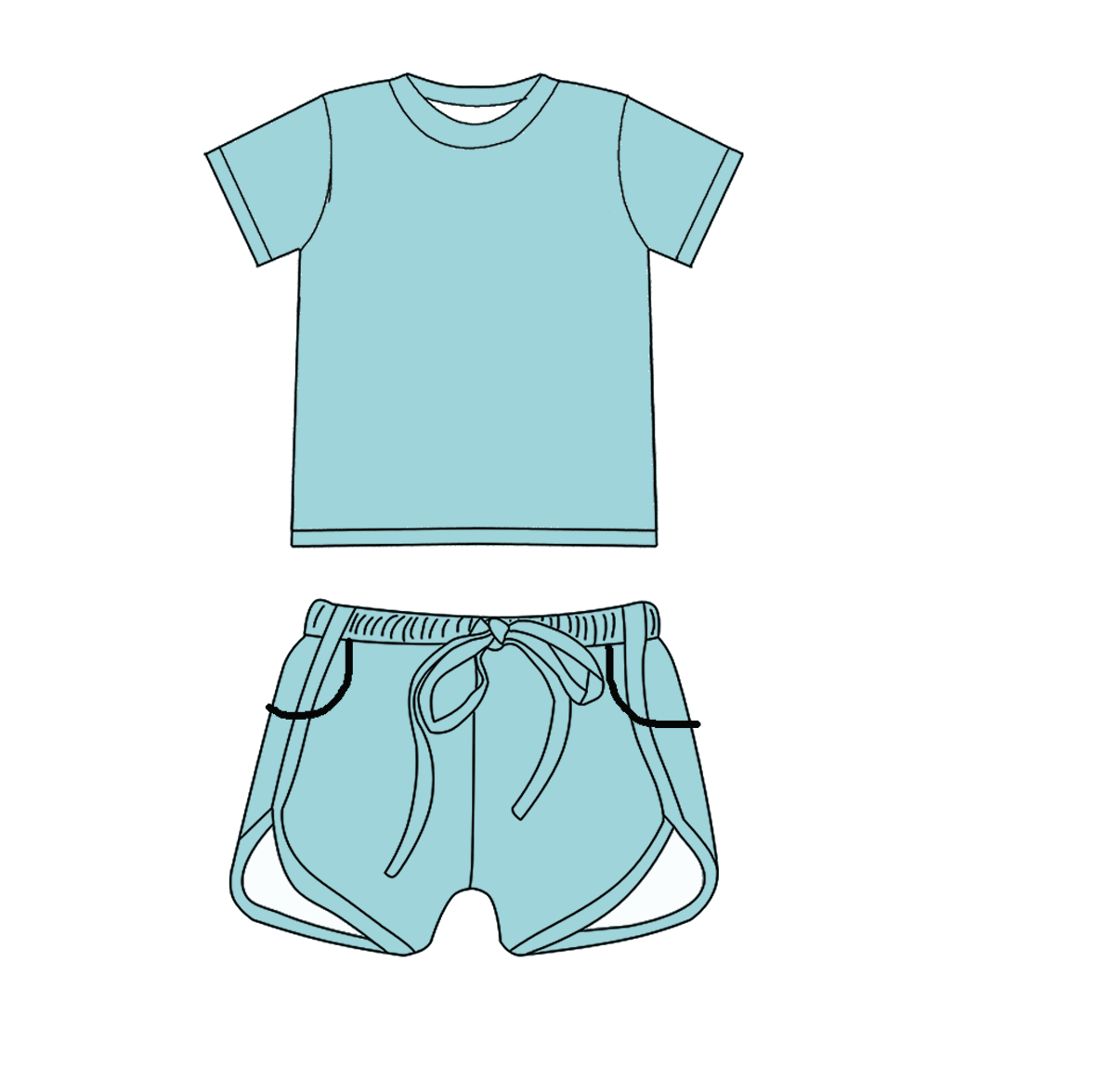 Sky Blue Solid Collection