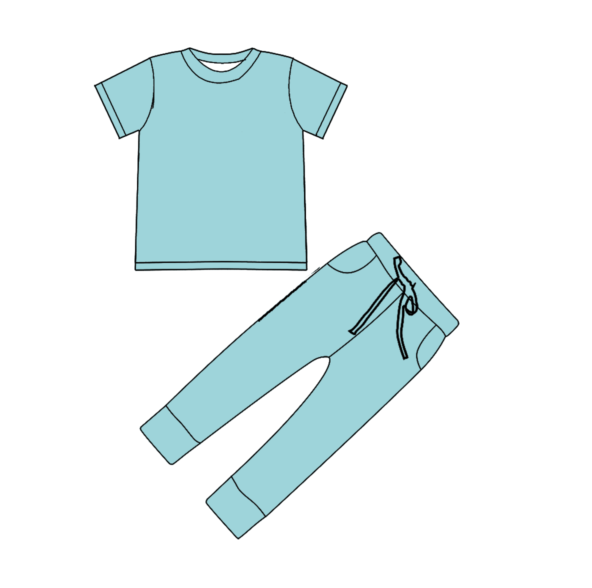 Sky Blue Solid Collection