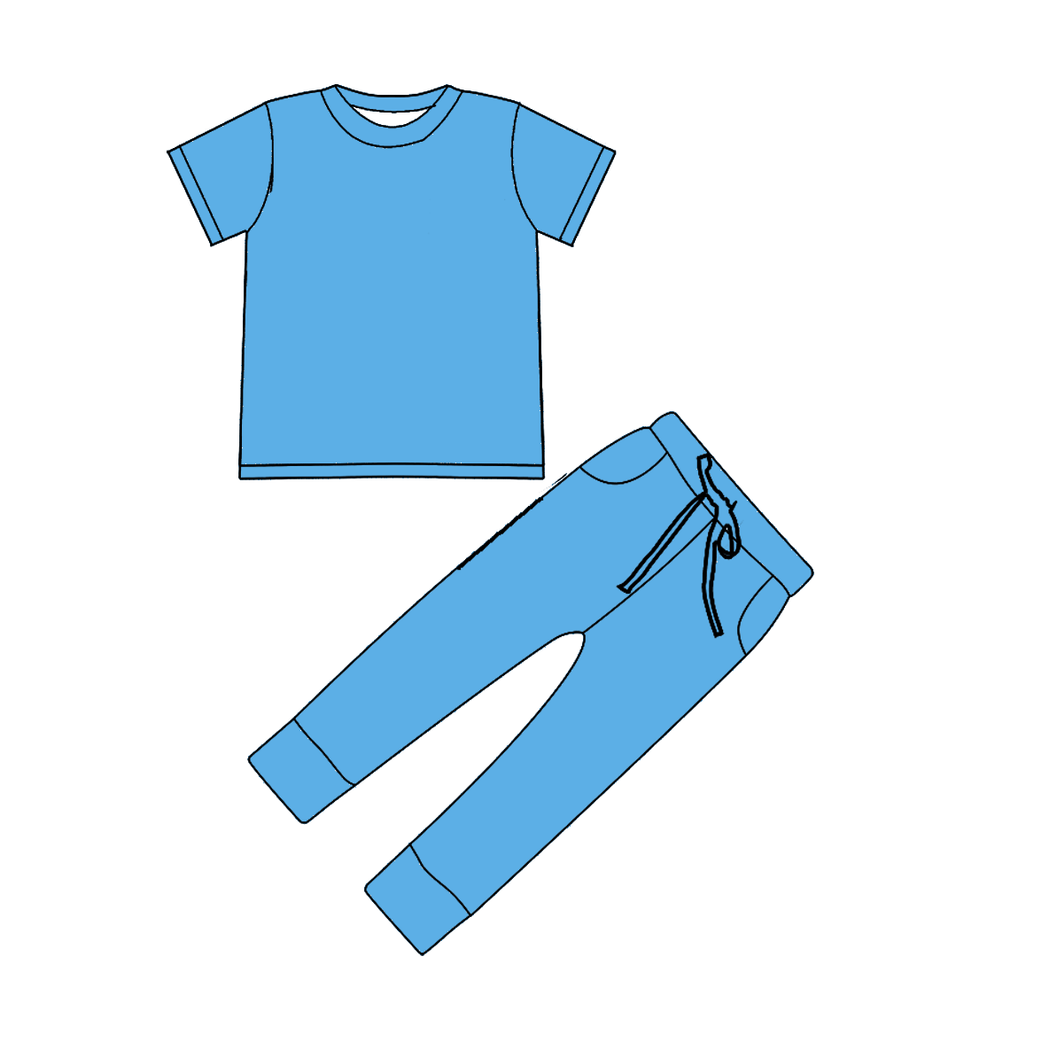 Azure Blue Solid Collection