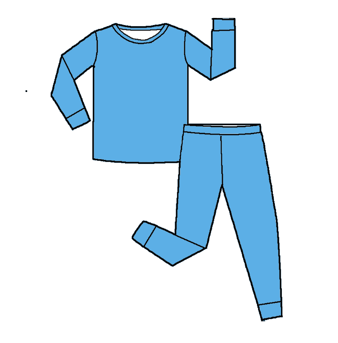 Azure Blue Solid Collection