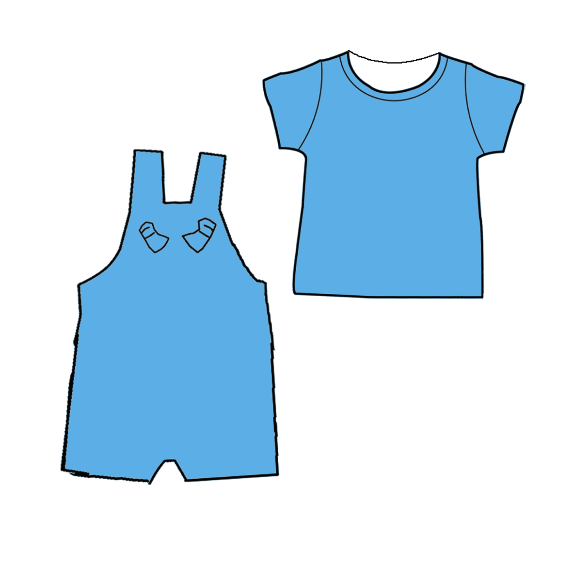 Azure Blue Solid Collection