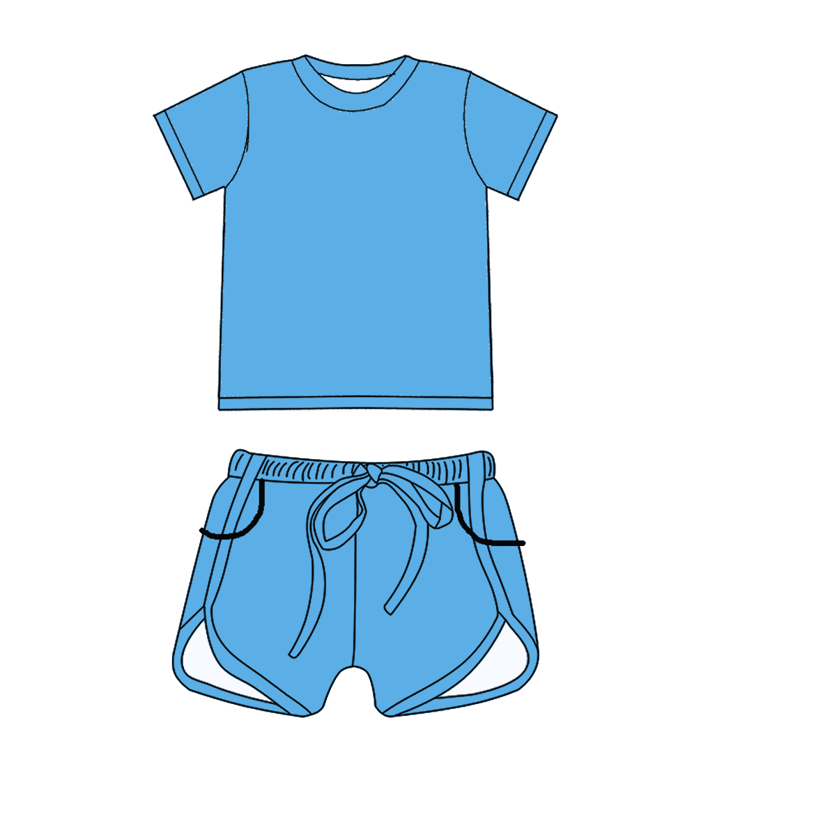 Azure Blue Solid Collection