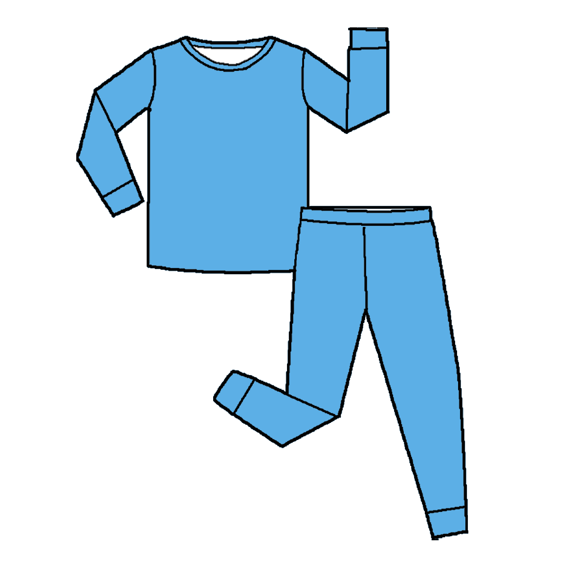 Azure Blue Solid Collection