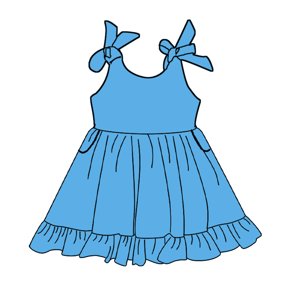 Azure Blue Solid Collection