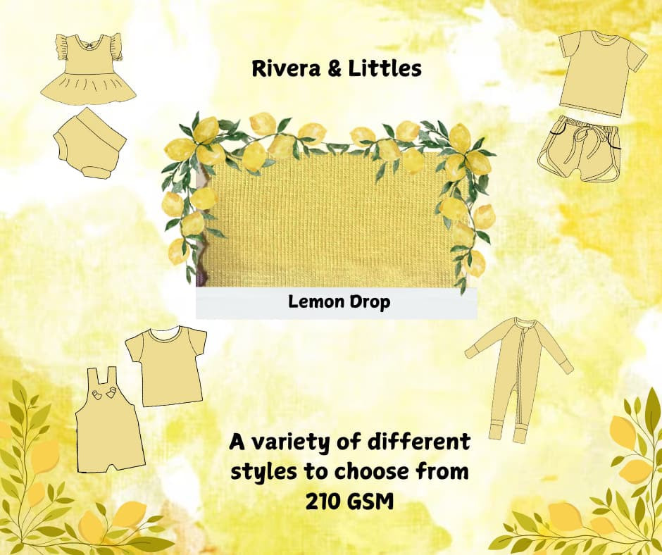 Lemon Drop Adult Solid Collection ๐