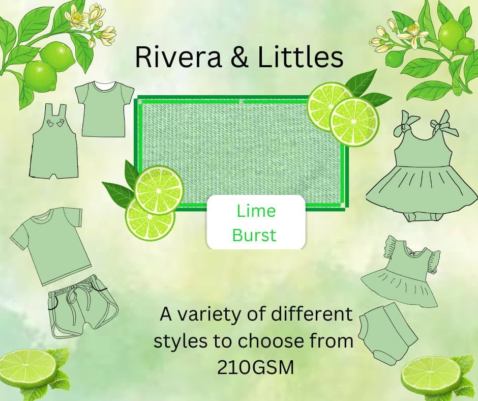Lime Burst Solid Collection