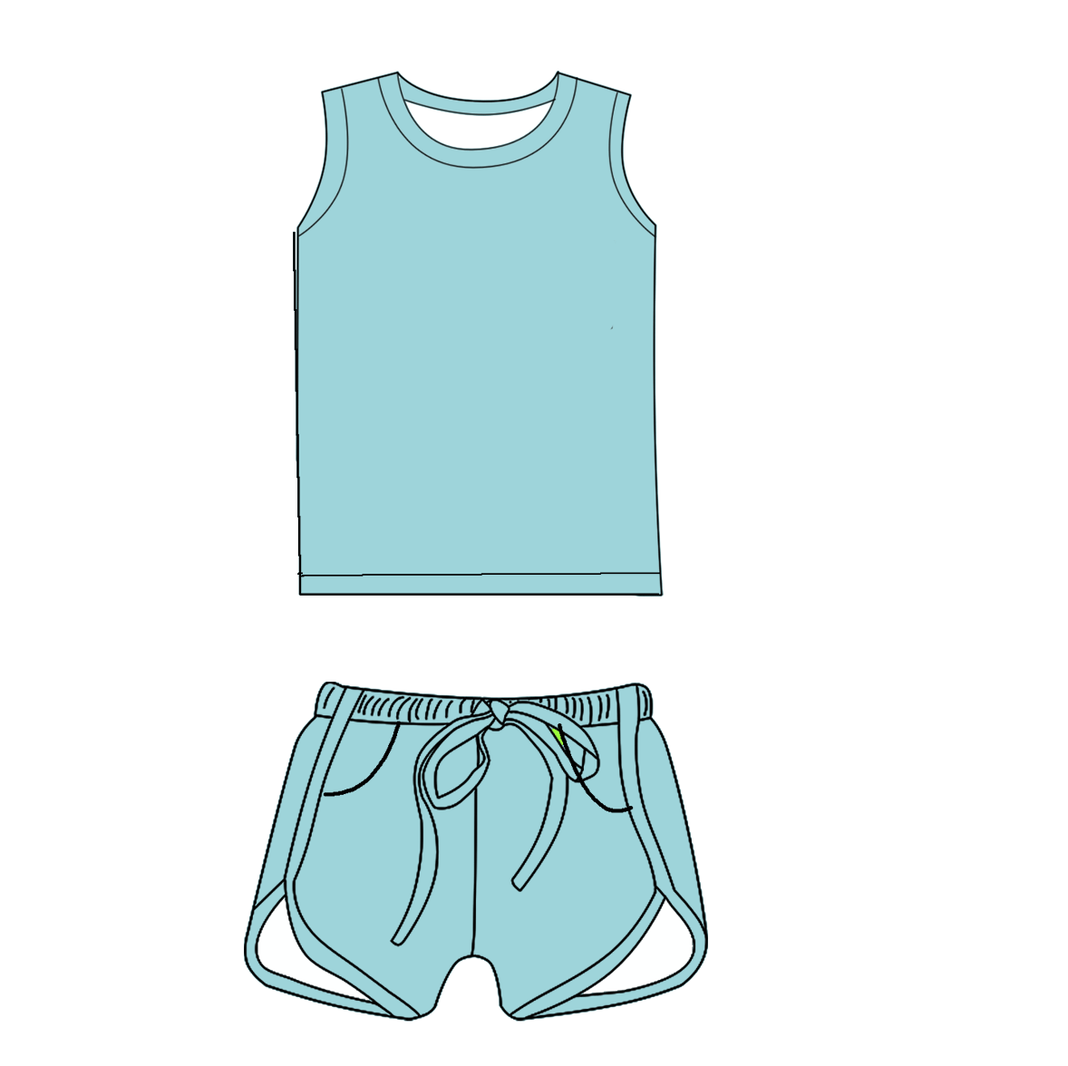 Sky Blue Solid Collection
