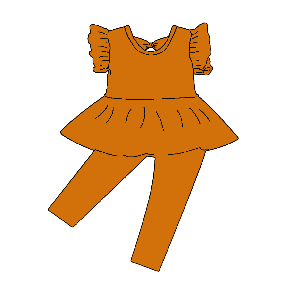 Tangerine Solid Collection