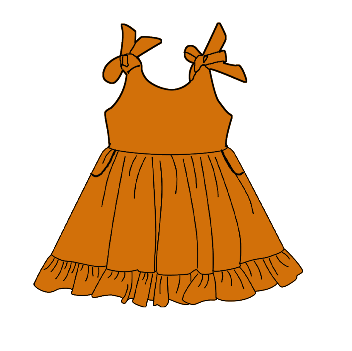 Tangerine Solid Collection