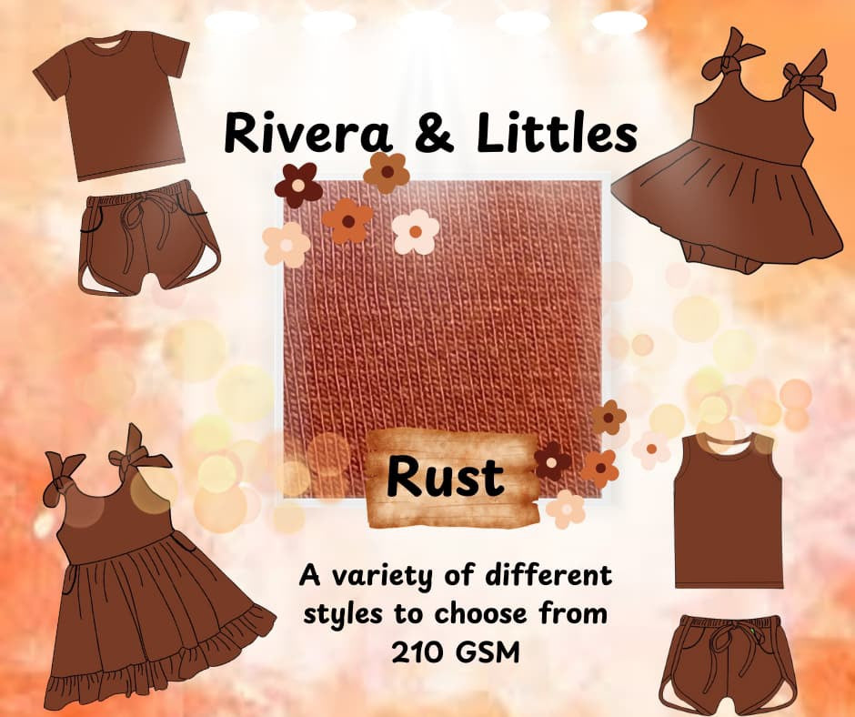 Rust Adult Solid Collection