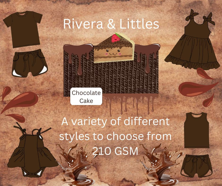 Chocolate Cake Adult Solid Collection
