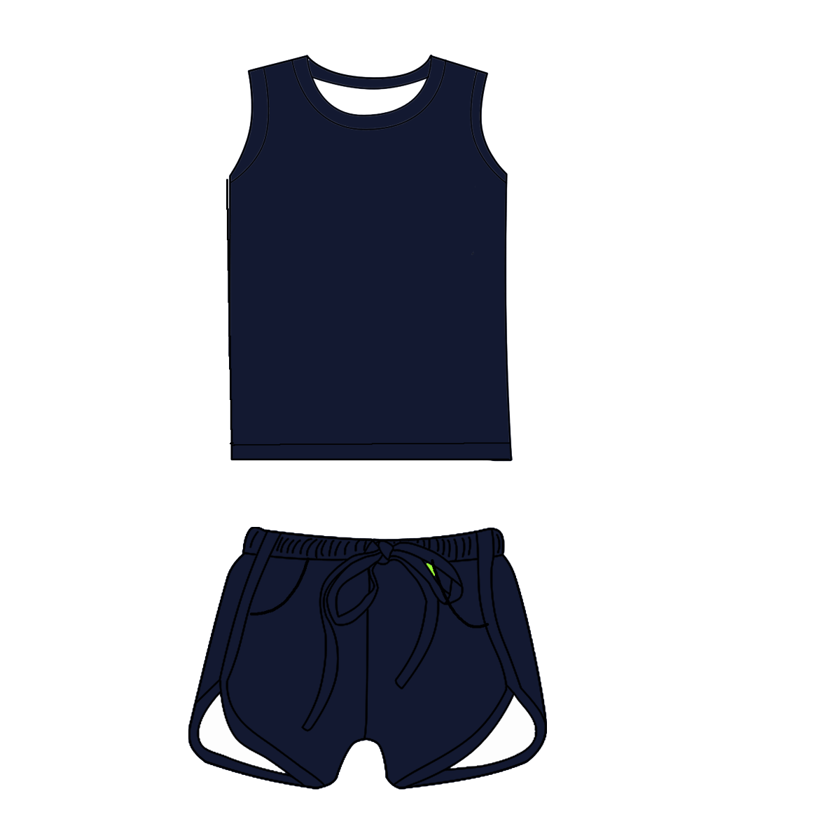 Space Blue Solid Collection