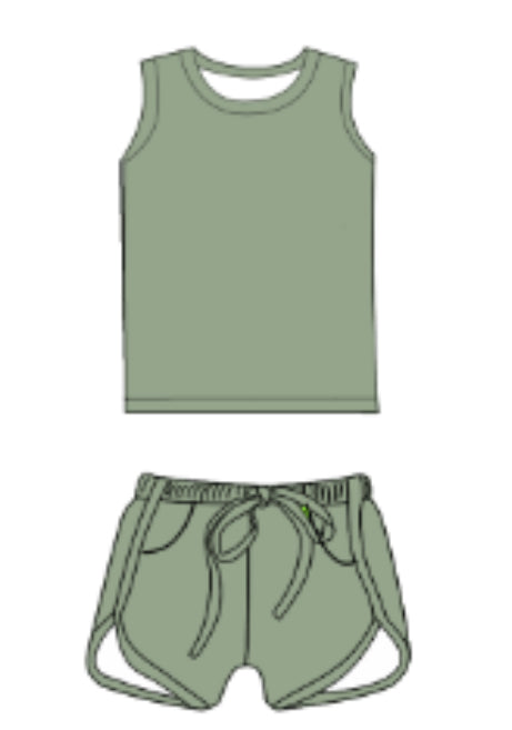Sage Ribbed Collection