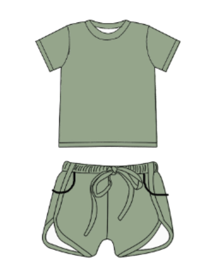Sage Ribbed Collection