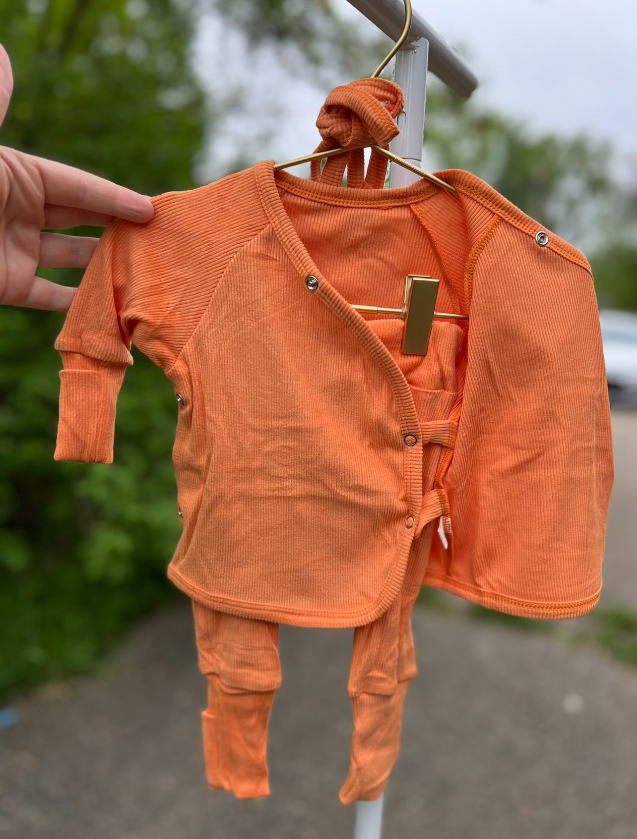 Ribbed Kimono Newborn Sets