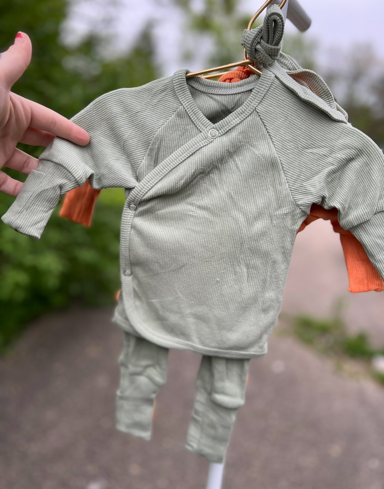 Ribbed Kimono Newborn Sets