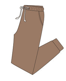 Mocha Ribbed Adult Collection