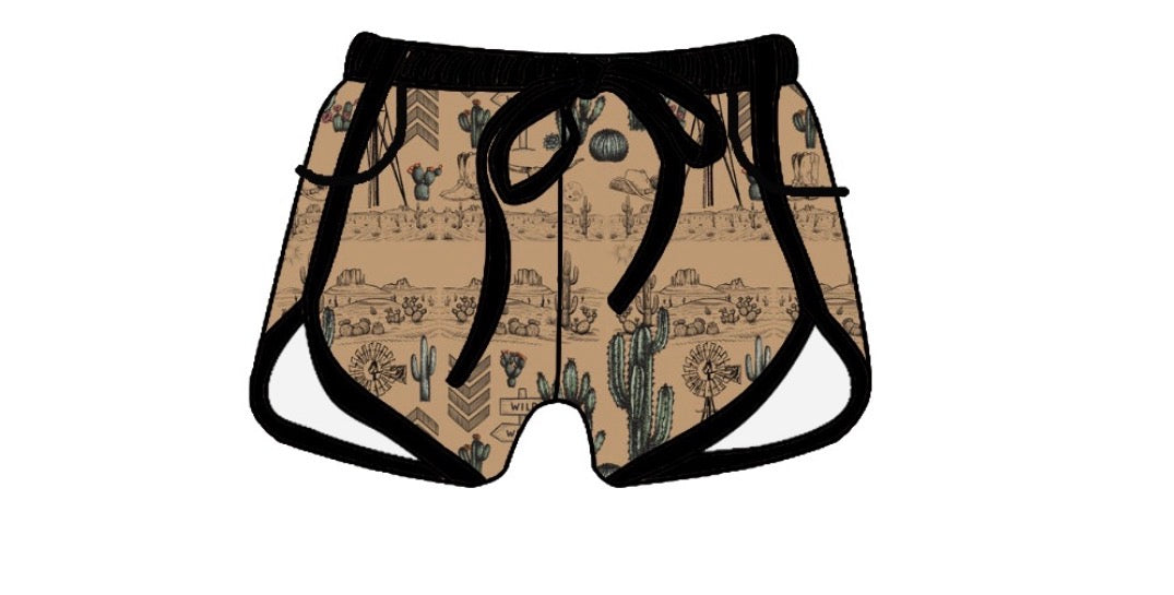Adult Bamboo Shorts - Western Collections