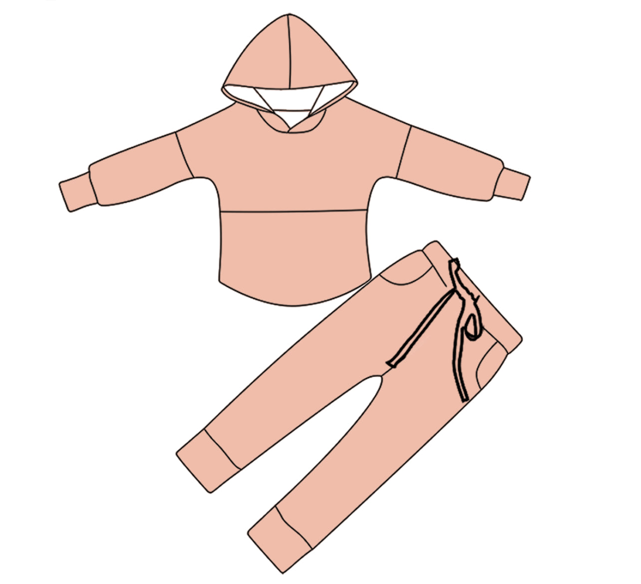 Barely Peach Solid Collection π