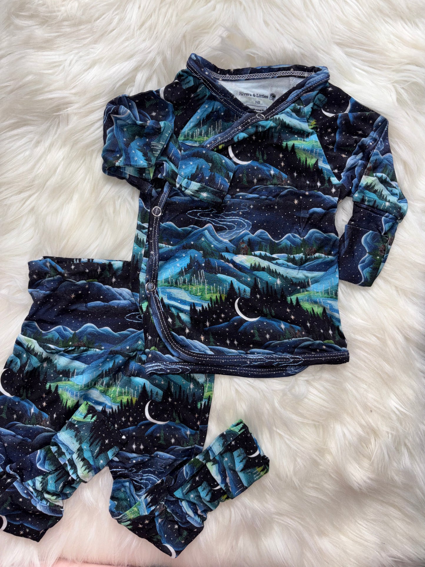 Beaumont Newborn Kimono Set
