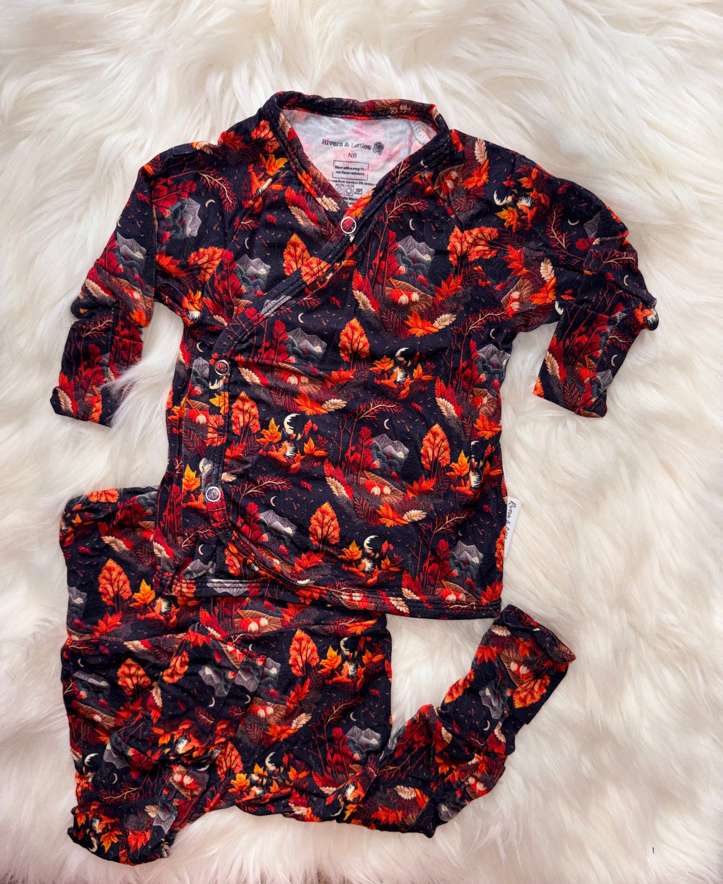 Baylen Newborn Kimono Set
