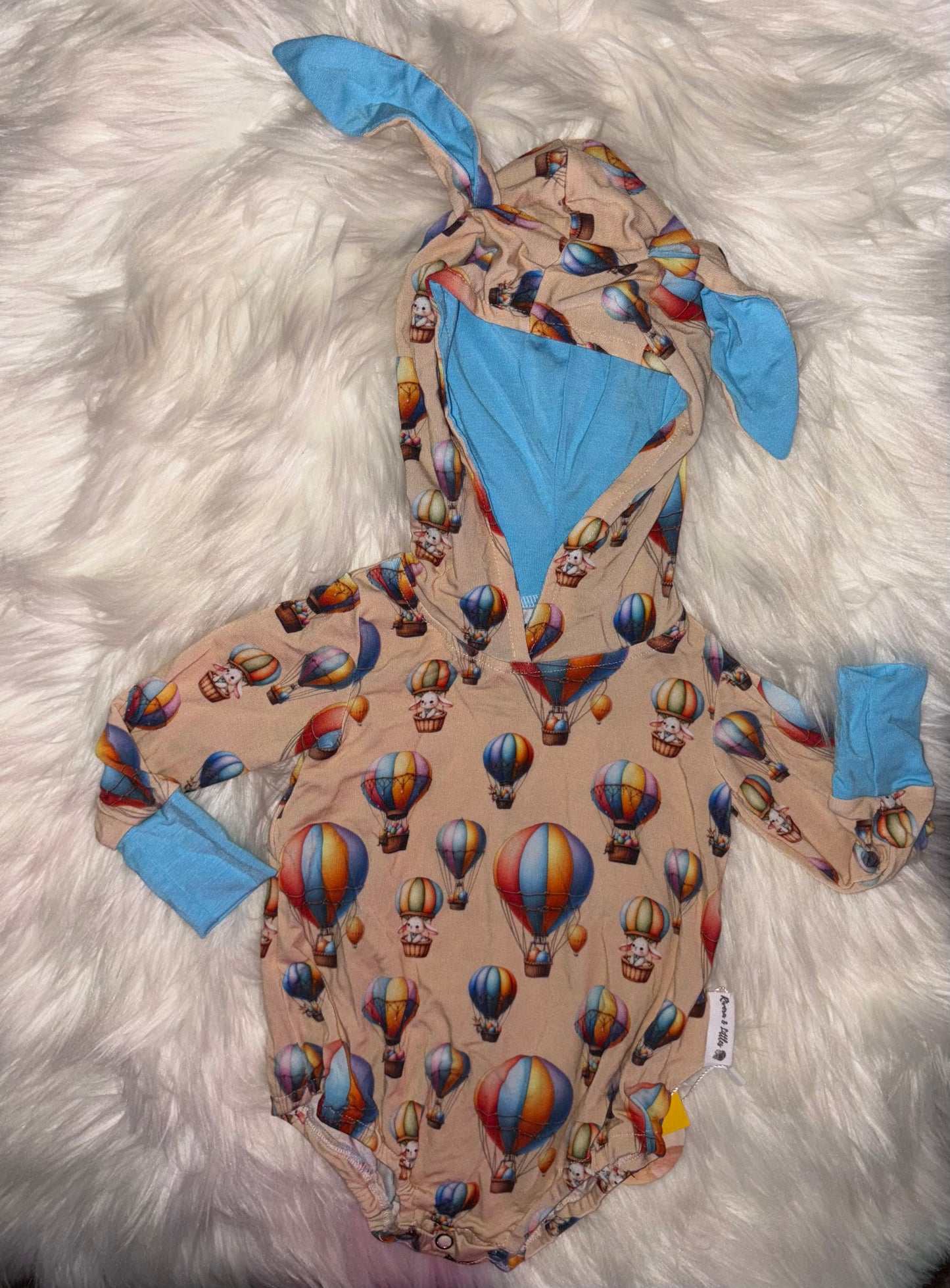 Hop Hop & Away Bunny Romper 0/3