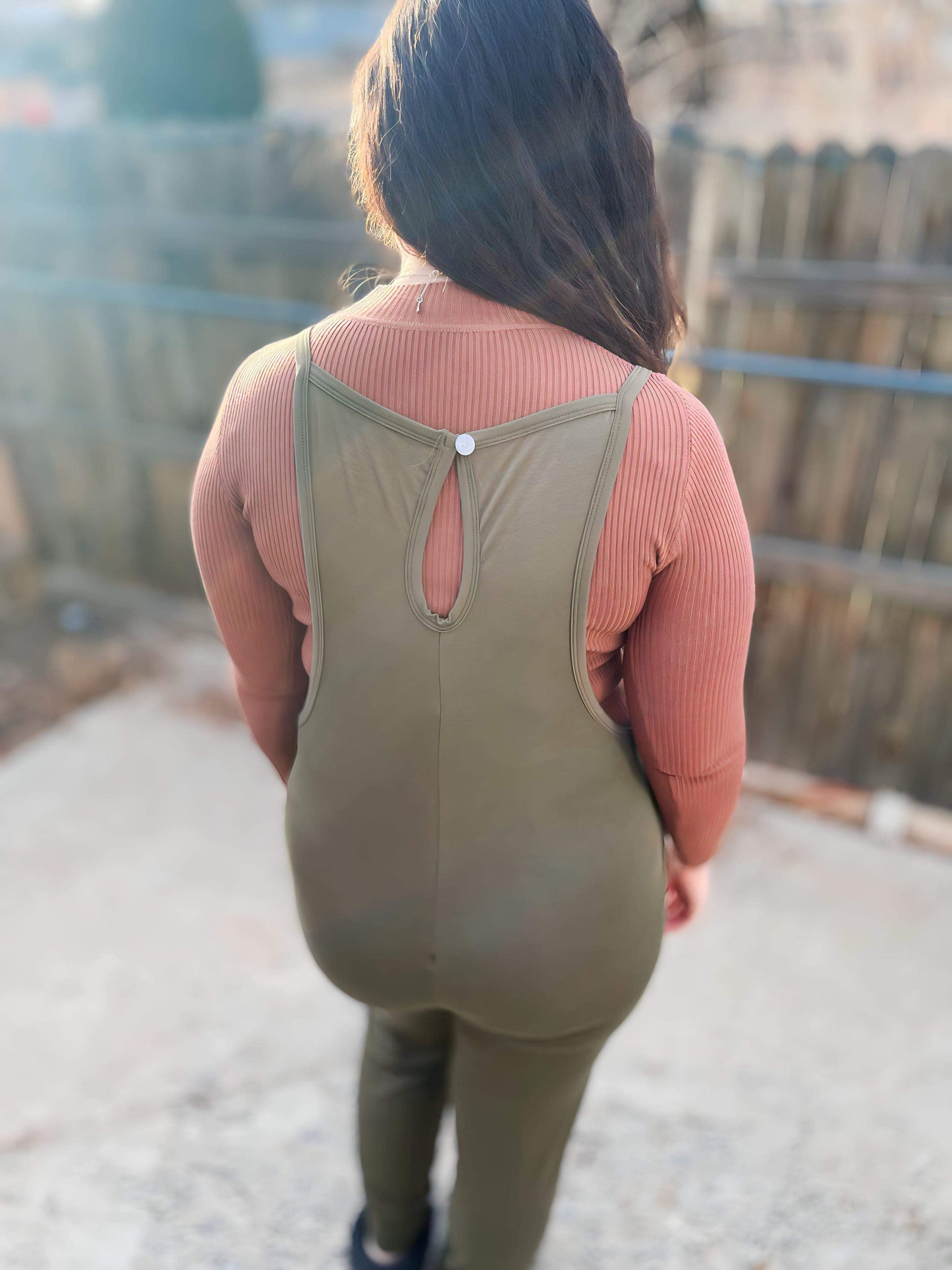Women's Bamboo Rompers - Ribbed Solids