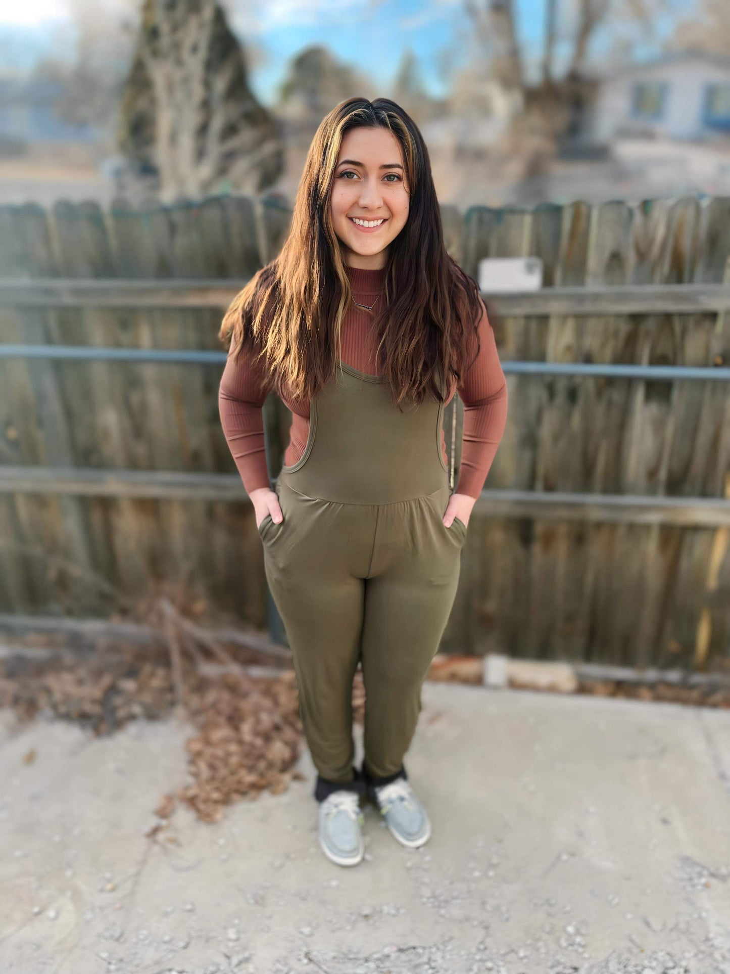 Women's Bamboo Rompers - Ribbed Solids