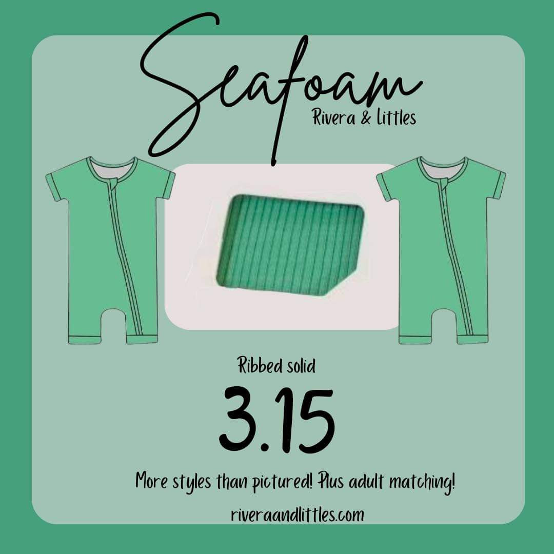 Seafoam Ribbed Collection