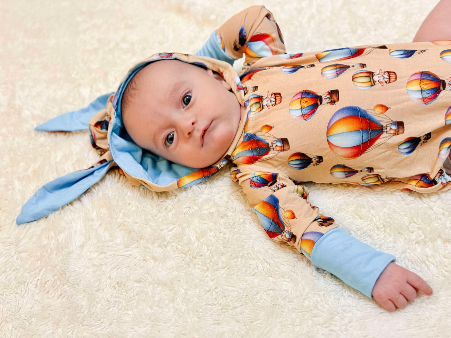 Hop Hop & Away Bunny Romper 0/3