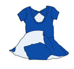 Cobalt Ribbed Collection π