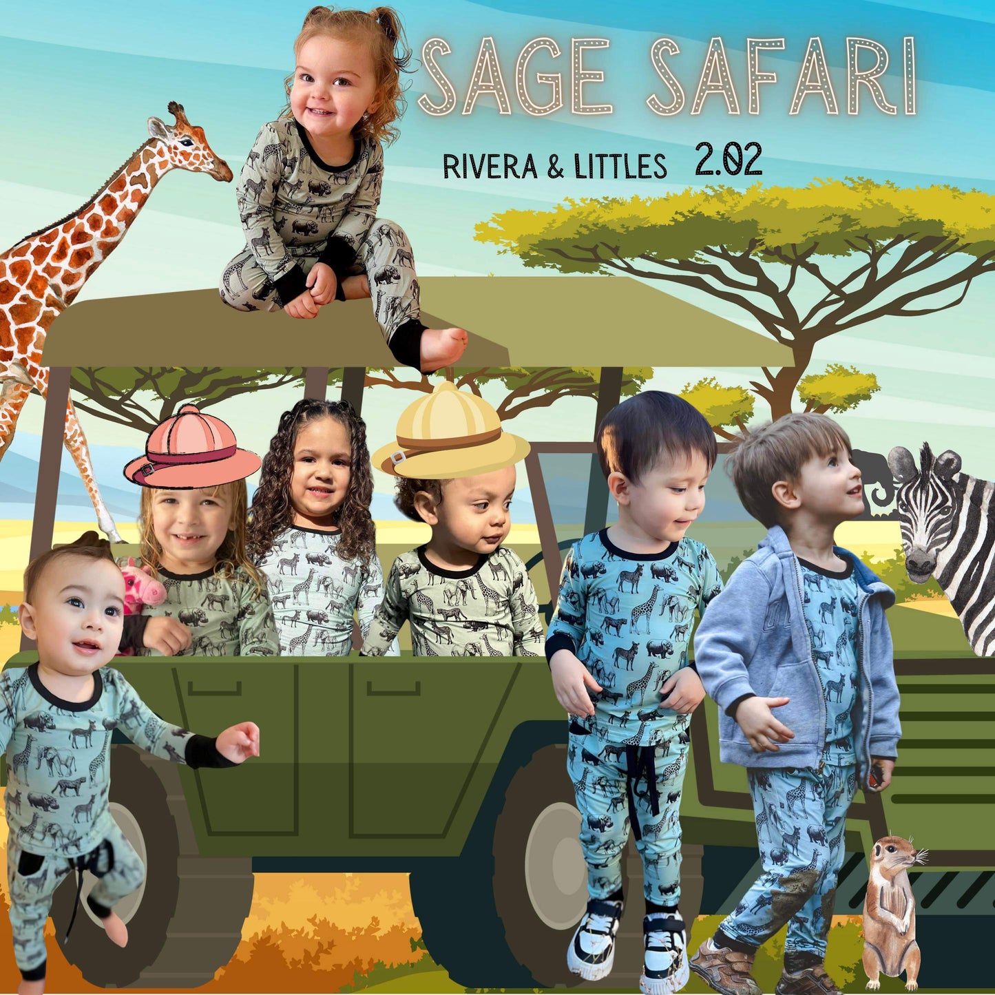Sage Safari Collection 🦒