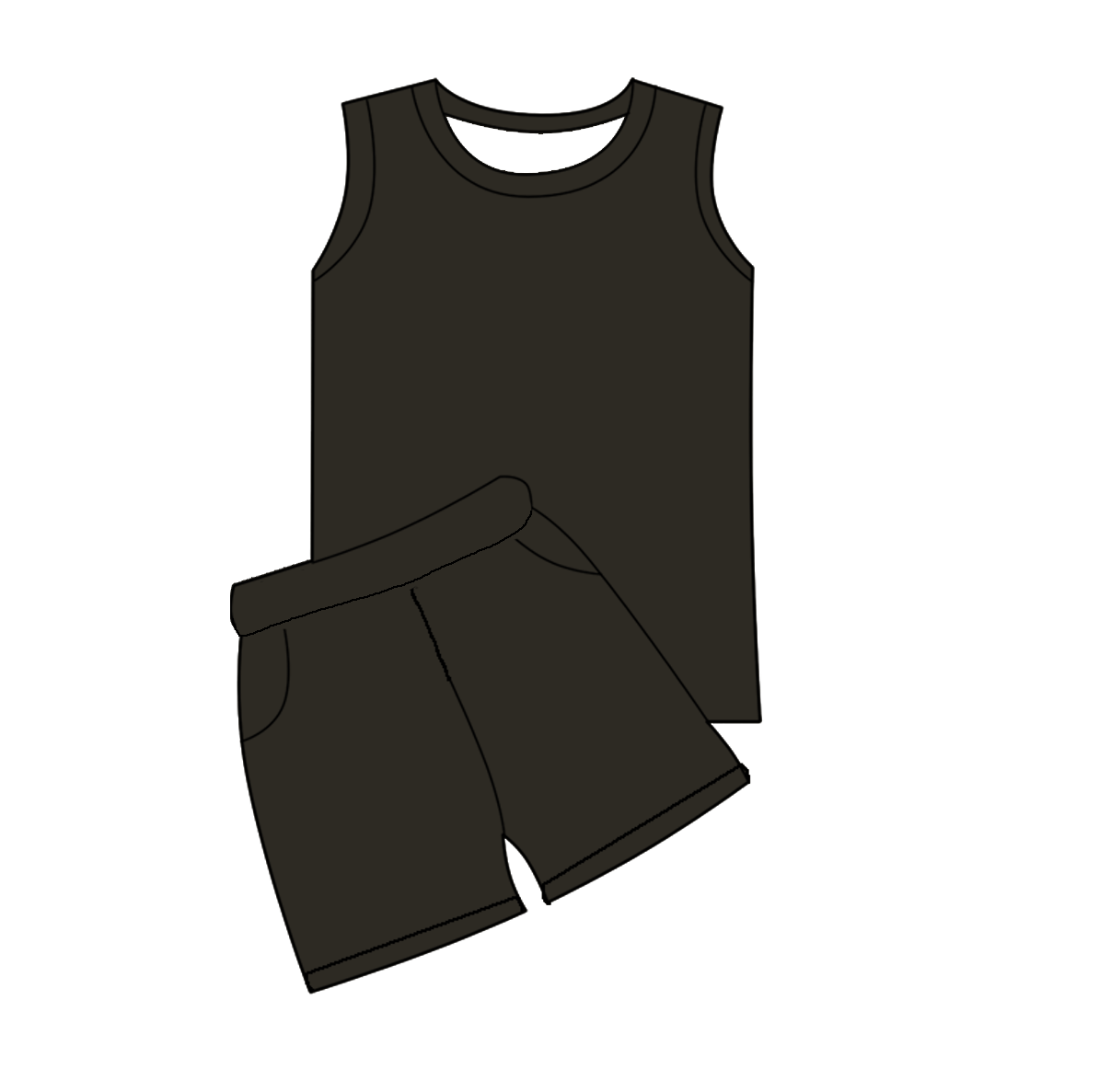 Umber Ribbed Collection