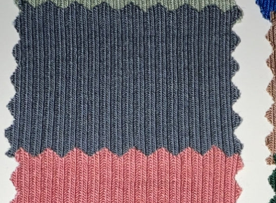 Steel Blue Adult Ribbed Collection