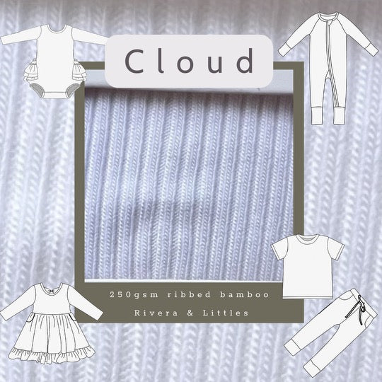 cloud Adult Ribbed Collection 🤍