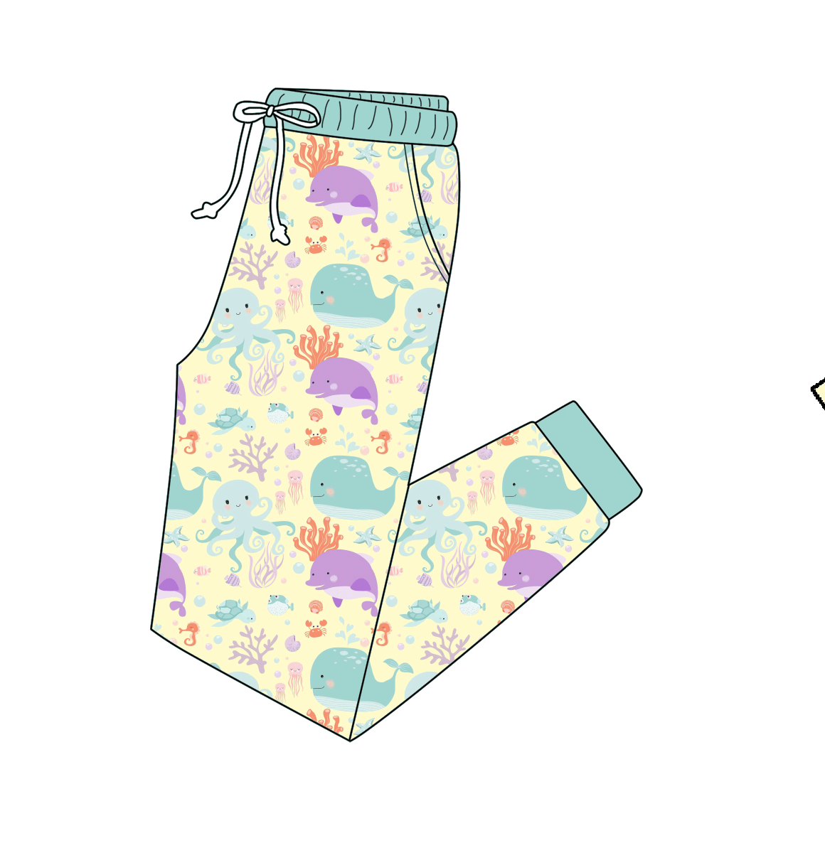 Adult Bamboo Joggers - Ocean Exploration Collections