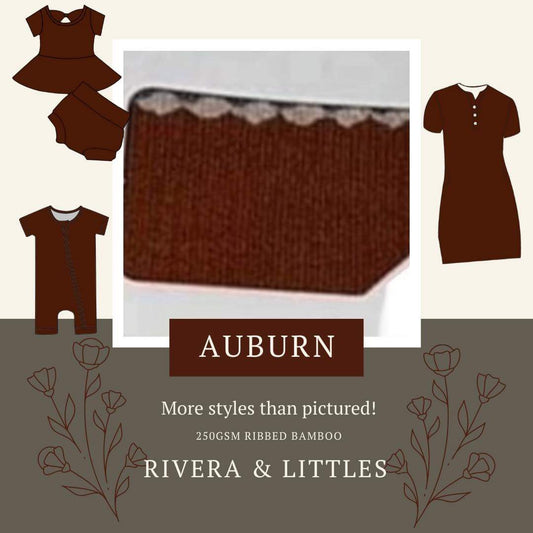 Auburn Adult Ribbed Collection