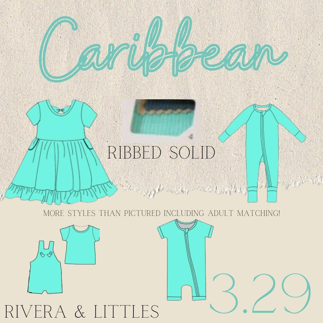Caribbean Ribbed Collection