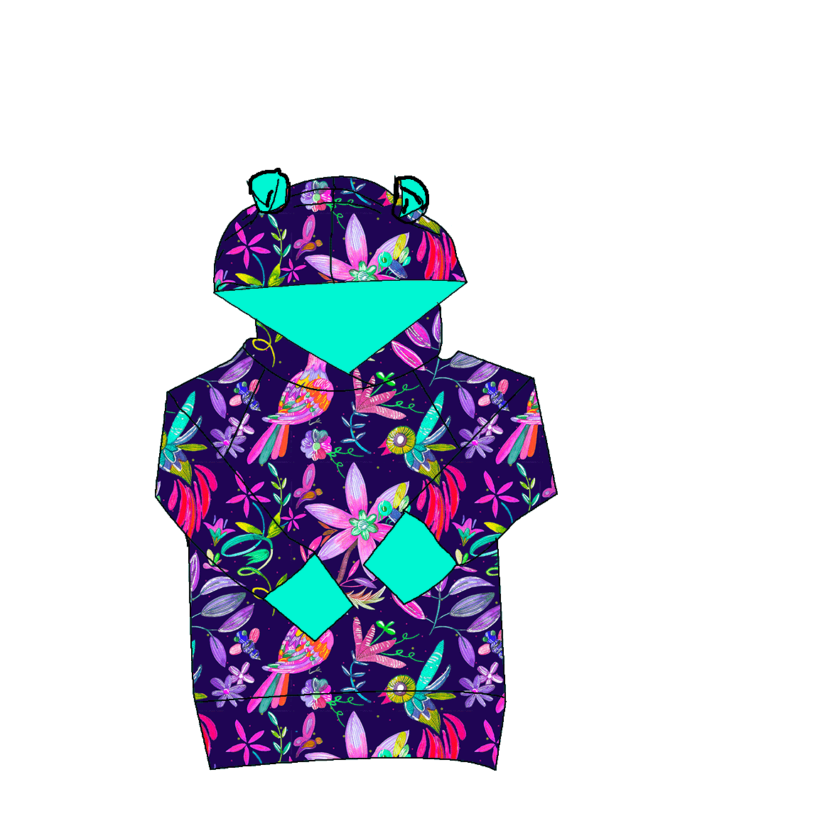 Teddy Hoodies - Fiesta Collections