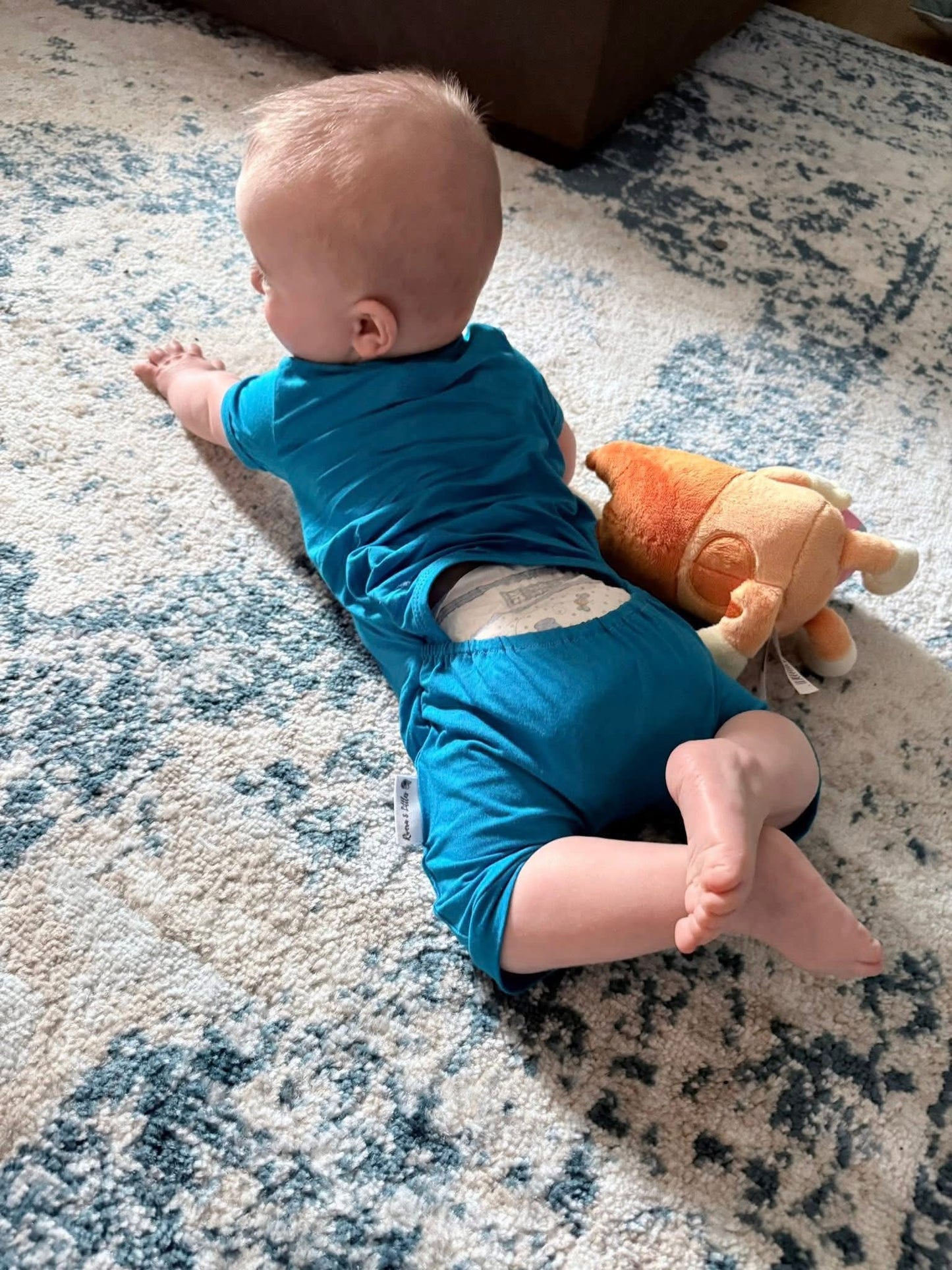 Short Sleeve Envelope Romper - All Space Collections