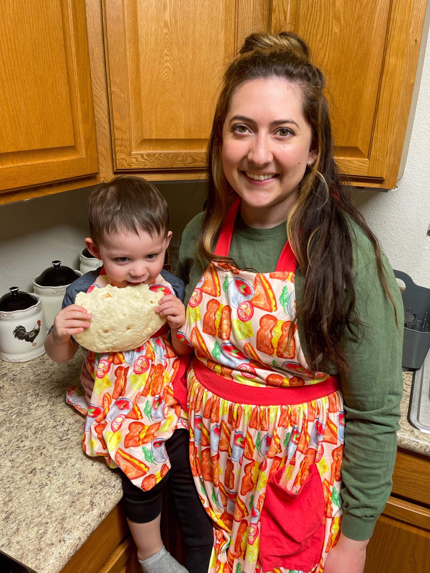 Home Grown Vegetable Collection Aprons - Adult & Mini Matching Options♥️