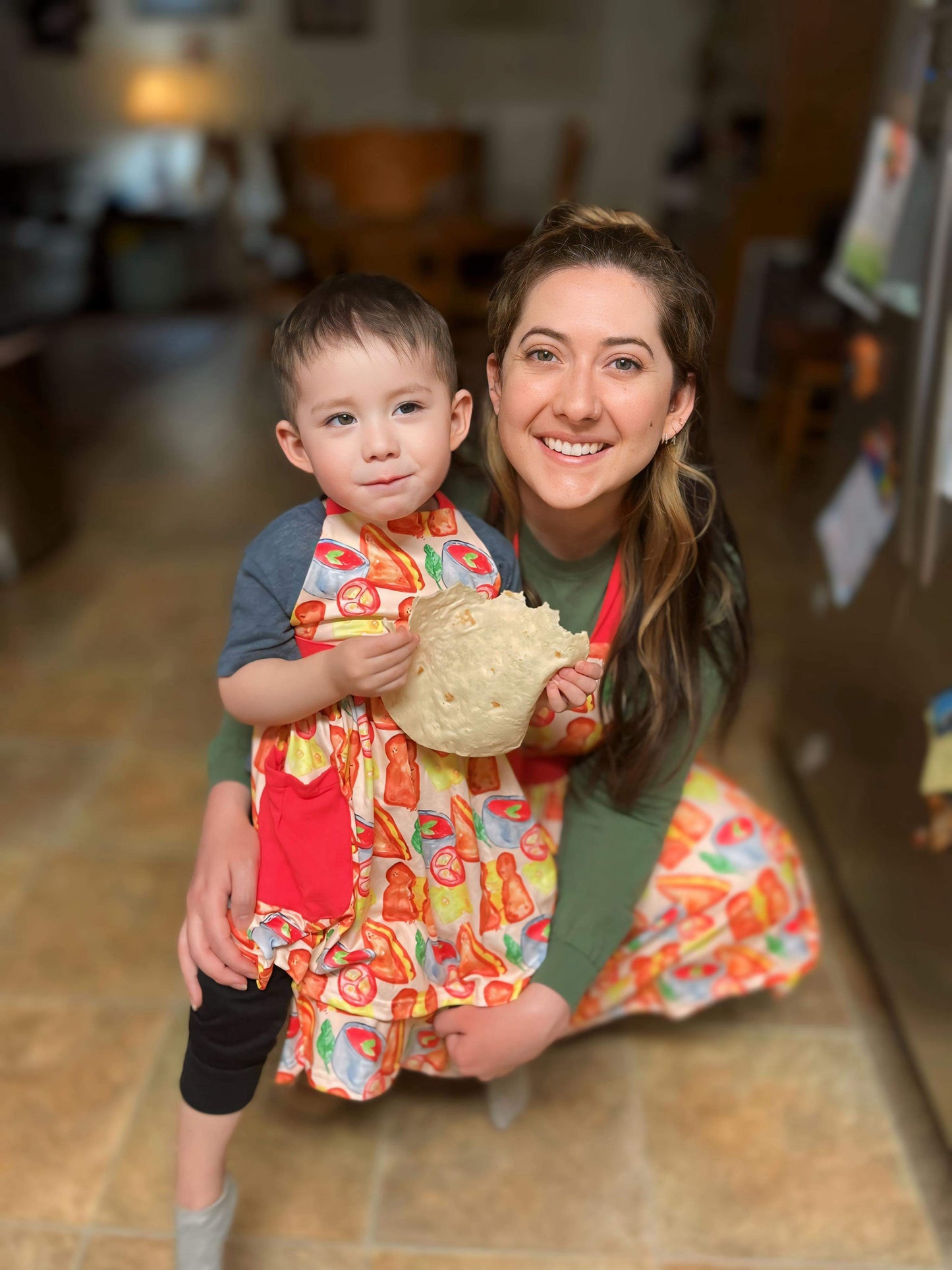 Home Grown Vegetable Collection Aprons - Adult & Mini Matching Options♥️